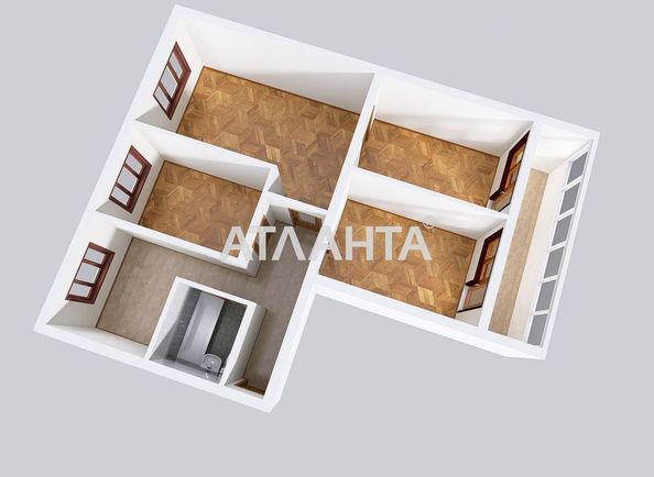 4+-rooms apartment apartment by the address st. Malinovskogo marsh (area 71 m²) - Atlanta.ua - photo 15