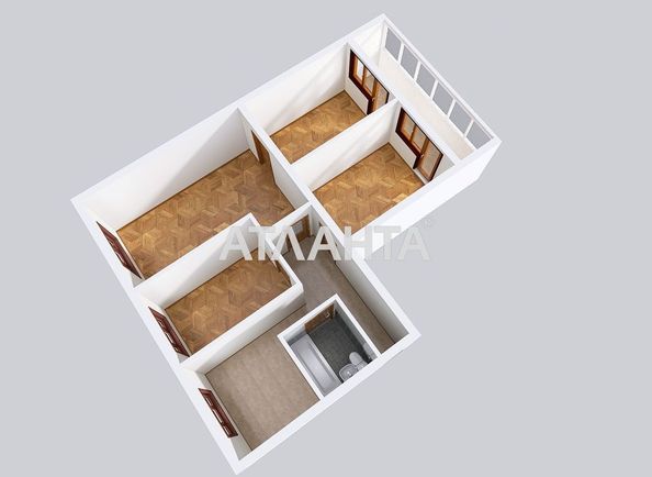4+-rooms apartment apartment by the address st. Malinovskogo marsh (area 71 m²) - Atlanta.ua - photo 16