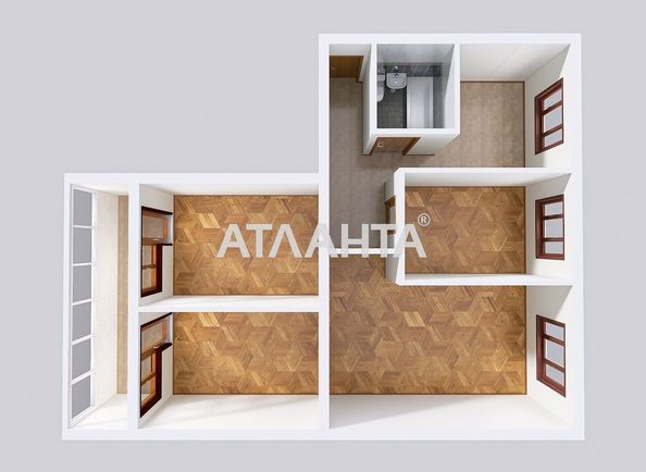 4+-rooms apartment apartment by the address st. Malinovskogo marsh (area 71 m²) - Atlanta.ua - photo 19