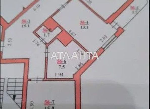 2-комнатная квартира по адресу Тернопольская ул.   (площадь 81,0 м2) - Atlanta.ua - фото 15