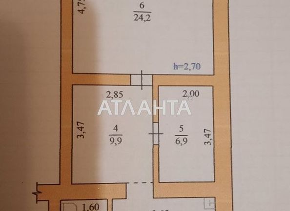 3-комнатная квартира по адресу ул. Михайловская (площадь 67 м²) - Atlanta.ua - фото 5