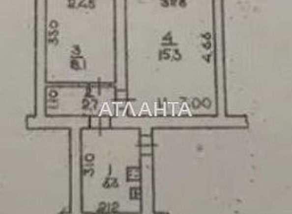 1-комнатная квартира по адресу ул. Бочарова ген. (площадь 55,0 м2) - Atlanta.ua - фото 9