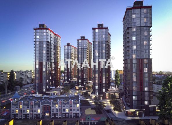 1-room apartment apartment by the address st. Filatova ak (area 41,6 m2) - Atlanta.ua