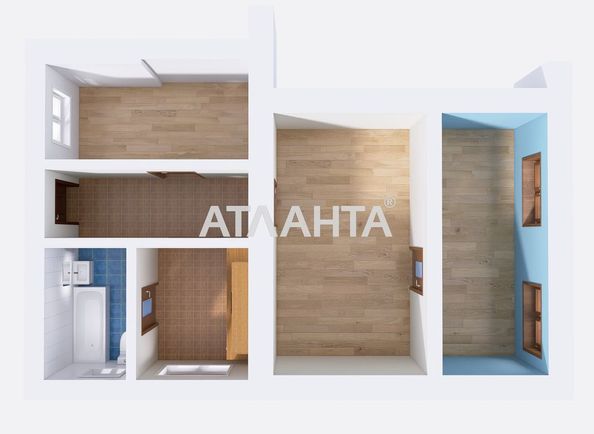 3-кімнатна квартира за адресою Свободи пр. (площа 50,2 м²) - Atlanta.ua - фото 33