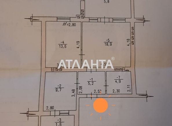 2-rooms apartment apartment by the address st. Parkovaya (area 59,7 m2) - Atlanta.ua - photo 4