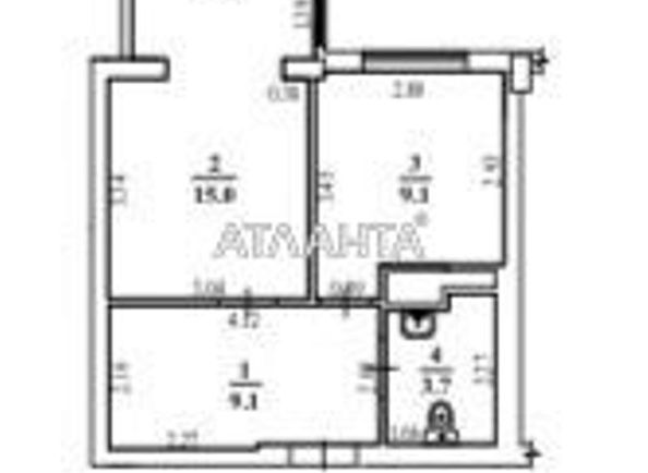 1-room apartment apartment by the address st. Bocharova gen (area 37 m²) - Atlanta.ua - photo 16