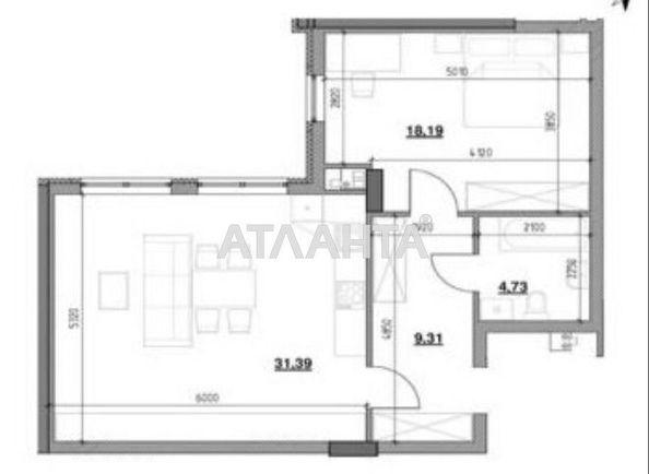 1-room apartment apartment by the address st. Mazepy I getm ul (area 63,6 m2) - Atlanta.ua - photo 3