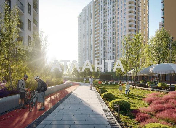 1-комнатная квартира по адресу ул. Краснова (площадь 42,5 м²) - Atlanta.ua