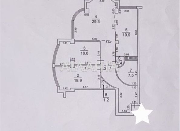 3-rooms apartment apartment by the address st. Frantsuzskiy bul Proletarskiy bul (area 119 m²) - Atlanta.ua - photo 8