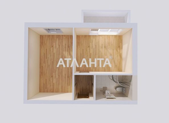1-кімнатна квартира за адресою вул. Трамвайна (площа 34,5 м²) - Atlanta.ua - фото 12