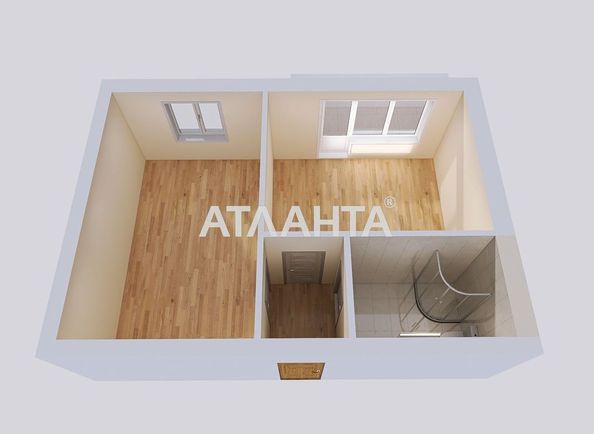 1-кімнатна квартира за адресою вул. Трамвайна (площа 34,5 м²) - Atlanta.ua - фото 16