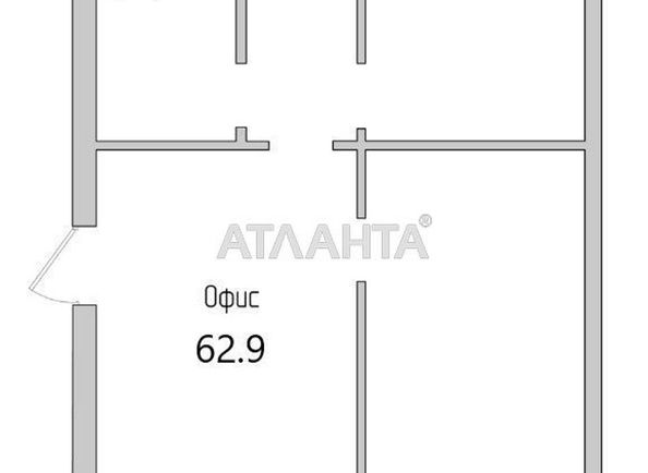 Коммерческая недвижимость по адресу ул. Литературная (площадь 62,9 м2) - Atlanta.ua - фото 2