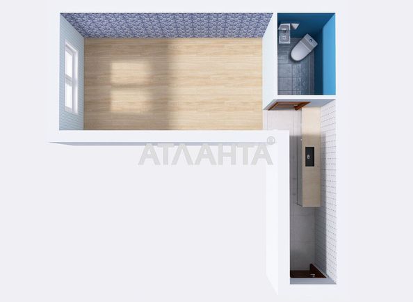 1-комнатная квартира по адресу ул. Боровского Николая (площадь 23,1 м²) - Atlanta.ua - фото 9