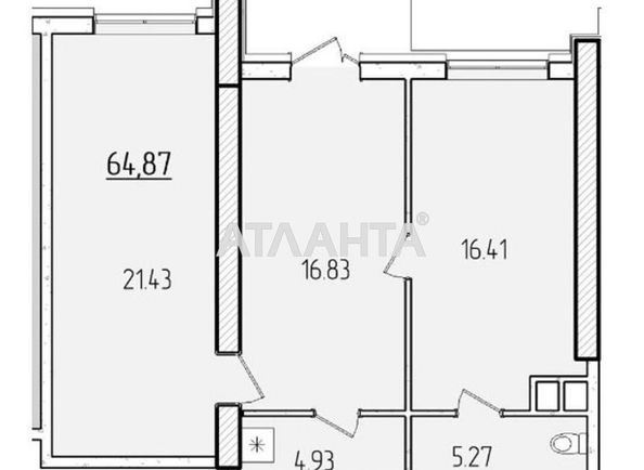 Коммерческая недвижимость по адресу ул. Краснова (площадь 64,9 м²) - Atlanta.ua - фото 2