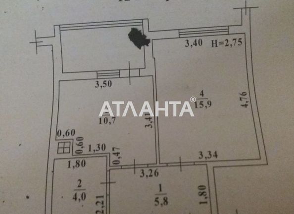 1-room apartment apartment by the address st. Raduzhnyy m n (area 47,0 m2) - Atlanta.ua - photo 12