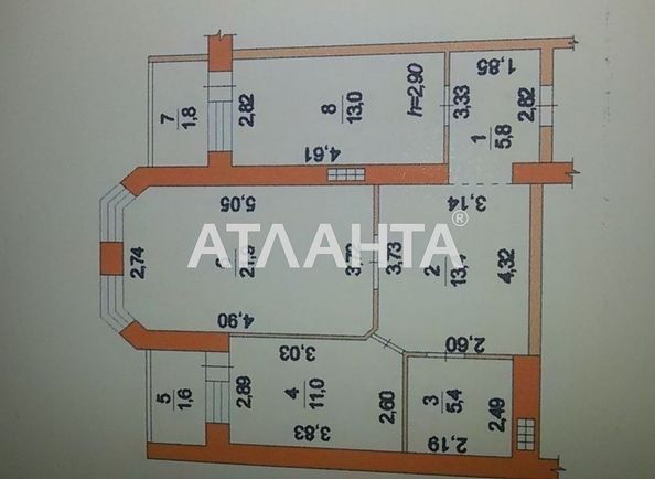 2-rooms apartment apartment by the address st. Vilyamsa ak (area 73,9 m2) - Atlanta.ua - photo 9