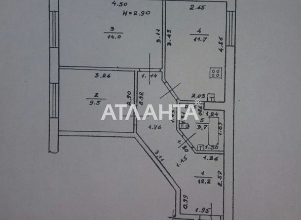 2-rooms apartment apartment by the address st. Tsvetaeva gen (area 51,0 m2) - Atlanta.ua - photo 8