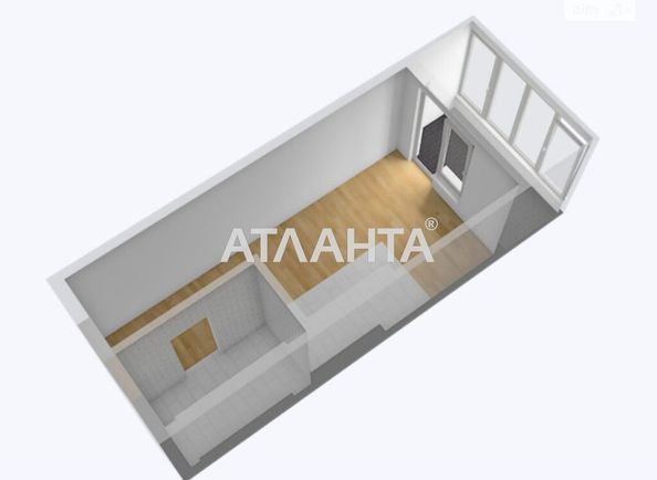 1-комнатная квартира по адресу ул. Пишоновская (площадь 25,2 м2) - Atlanta.ua - фото 2