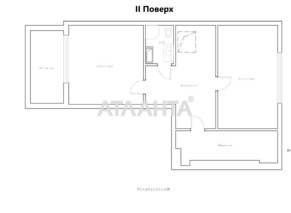 3-комнатная квартира по адресу Мукачевский пер. (площадь 150 м²) - Atlanta.ua - фото 21