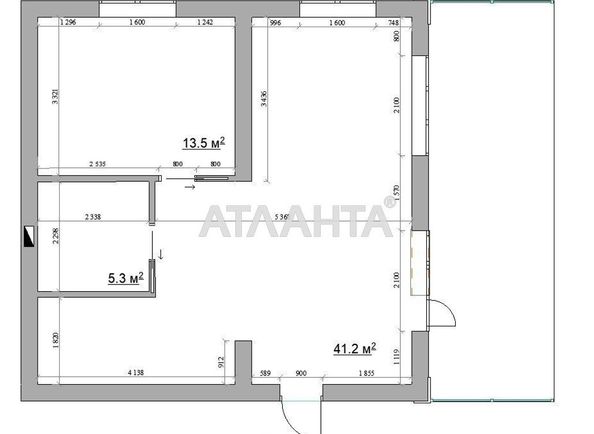 3-rooms apartment apartment by the address st. Dmitriya Lutsenko Kreysera Avrora (area 76,0 m2) - Atlanta.ua - photo 11