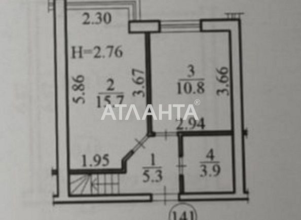 3-rooms apartment apartment by the address st. Dmitriya Lutsenko Kreysera Avrora (area 66 m²) - Atlanta.ua - photo 9