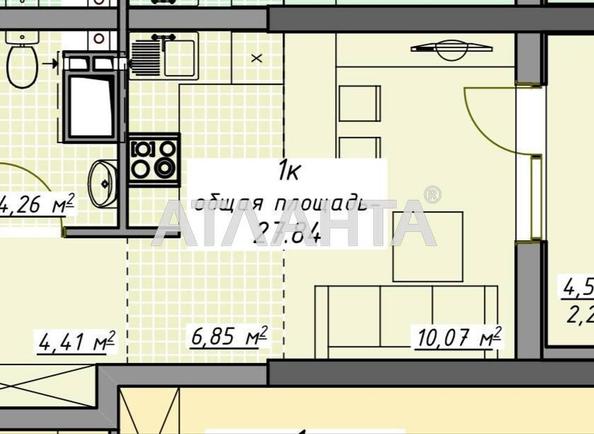 1-room apartment apartment by the address st. Kurortnyy per (area 28 m²) - Atlanta.ua - photo 7