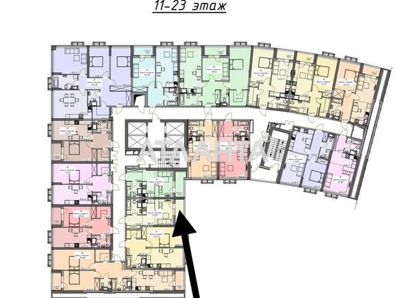 1-room apartment apartment by the address st. Kurortnyy per (area 28 m²) - Atlanta.ua - photo 8