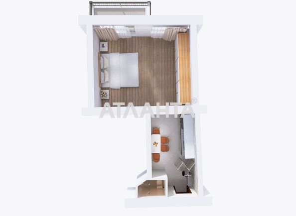 1-room apartment apartment by the address st. Olgievskaya Ak Pavlova (area 35 m²) - Atlanta.ua - photo 9