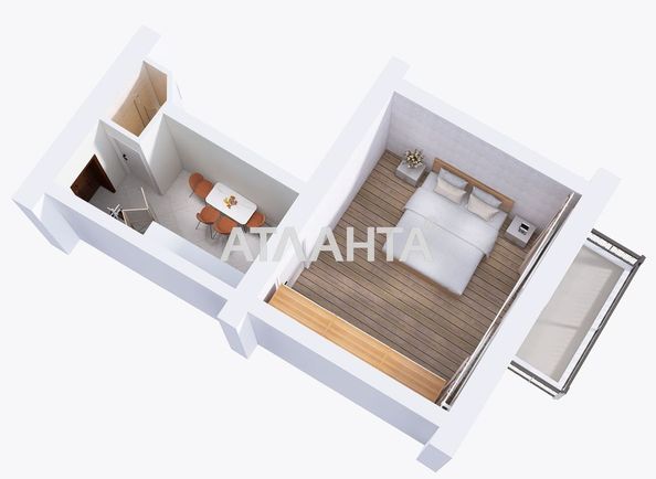 1-room apartment apartment by the address st. Olgievskaya Ak Pavlova (area 35 m²) - Atlanta.ua - photo 10