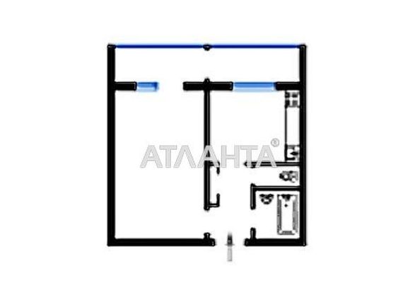 1-room apartment apartment by the address st. Pancha Petra (area 42,0 m2) - Atlanta.ua - photo 14