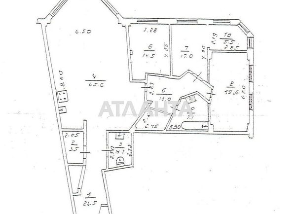 4+-rooms apartment apartment by the address st. Shevchenko pr (area 172,0 m2) - Atlanta.ua - photo 15