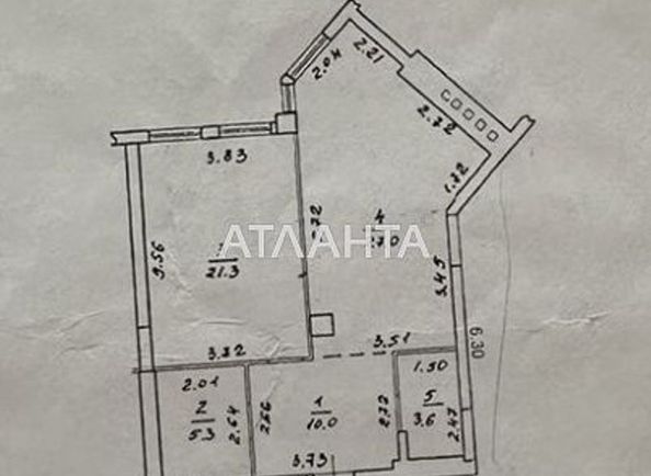 1-комнатная квартира по адресу ул. Среднефонтанская (площадь 67,2 м2) - Atlanta.ua - фото 12