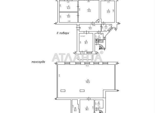 Многокомнатная квартира по адресу Красный пер. (площадь 280 м²) - Atlanta.ua - фото 7
