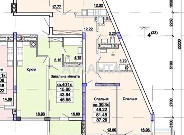 3-комнатная квартира по адресу Стуса В. Ул. (площадь 87,3 м²) - Atlanta.ua - фото 10