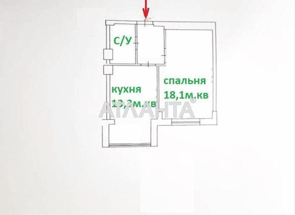 1-кімнатна квартира за адресою Небесної сотні пр. (площа 39,3 м²) - Atlanta.ua - фото 7