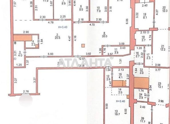 Багатокімнатна квартира за адресою вул. Генуезька (площа 275,0 м2) - Atlanta.ua - фото 7