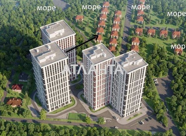 1-room apartment apartment by the address st. Gagarinskoe plato (area 45,6 m2) - Atlanta.ua - photo 3