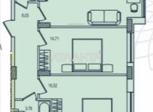 2-комнатная квартира по адресу ул. Марсельская (площадь 67 м²) - Atlanta.ua - фото 8