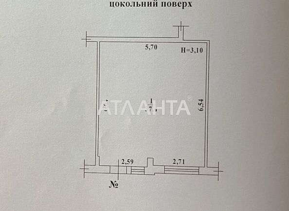Commercial real estate at st. Raduzhnyy m n (area 37,4 m²) - Atlanta.ua - photo 3