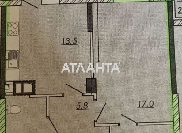 1-комнатная квартира по адресу Овидиопольская дор. (площадь 45,5 м²) - Atlanta.ua - фото 5