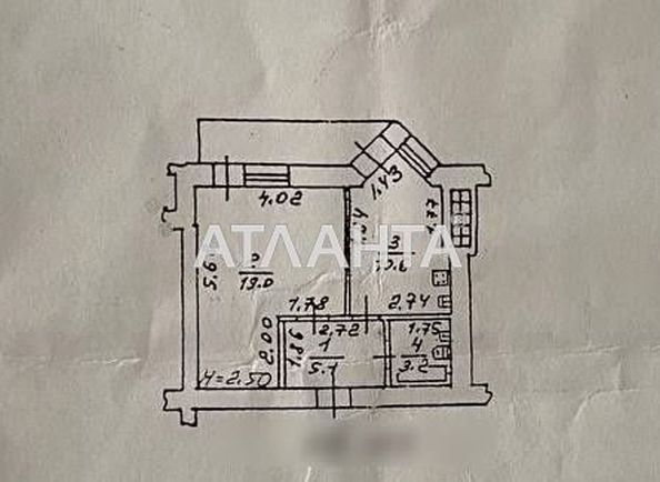 1-room apartment apartment by the address st. Yadova Sergeya Yubileynaya (area 39,6 m2) - Atlanta.ua - photo 14