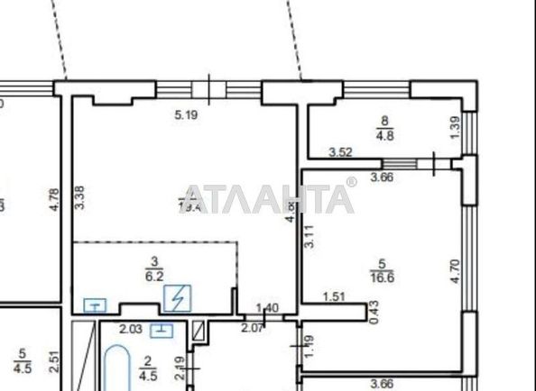 2-rooms apartment apartment by the address st. Khmelnitskogo B ul (area 97,6 m2) - Atlanta.ua - photo 14