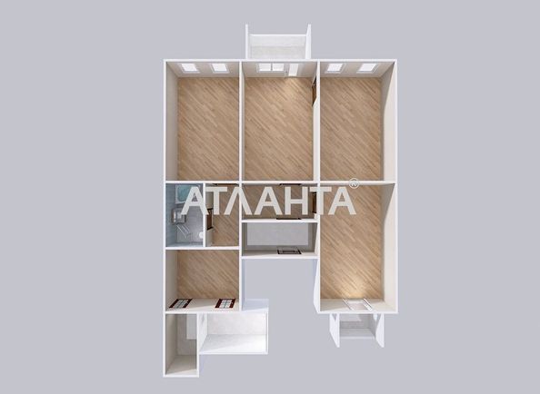 4+-rooms apartment apartment by the address st. Bazarnaya Kirova (area 120 m²) - Atlanta.ua - photo 23