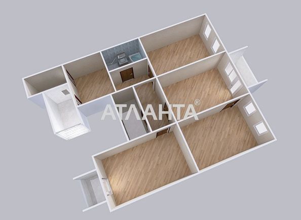 4+-rooms apartment apartment by the address st. Bazarnaya Kirova (area 120 m²) - Atlanta.ua - photo 26