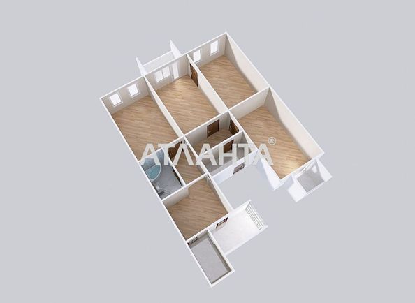 4+-rooms apartment apartment by the address st. Bazarnaya Kirova (area 120 m²) - Atlanta.ua - photo 27