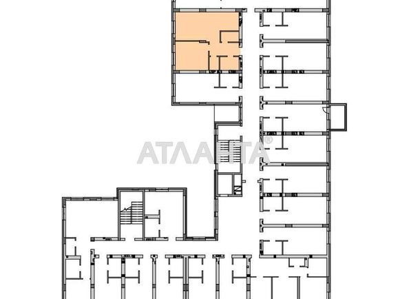 1-room apartment apartment by the address st. Rudnenska (area 56,7 m2) - Atlanta.ua - photo 12