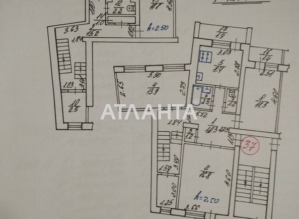 4+-rooms apartment apartment by the address st. Shchurata V ul (area 118,0 m2) - Atlanta.ua - photo 3