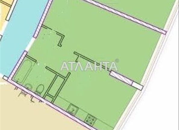 1-room apartment apartment by the address st. Genuezskaya (area 45,4 m²) - Atlanta.ua - photo 6