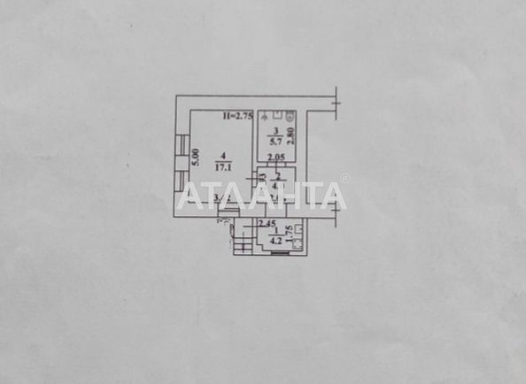 1-комнатная квартира по адресу ул. Базарная (площадь 31,0 м2) - Atlanta.ua - фото 9