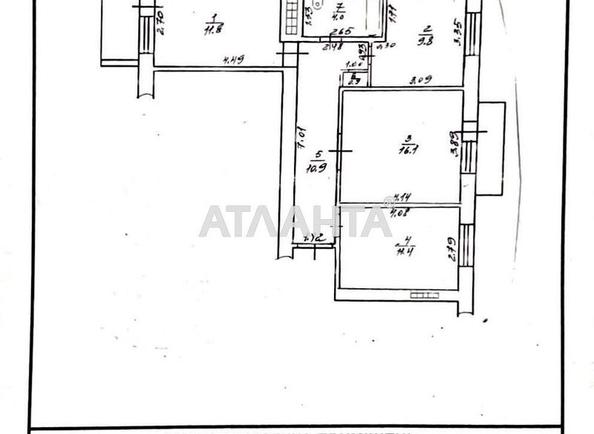 3-комнатная квартира по адресу ул. Пионерская (площадь 73 м²) - Atlanta.ua - фото 11
